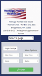 Mobile Screenshot of heritagehomesre-llc.com